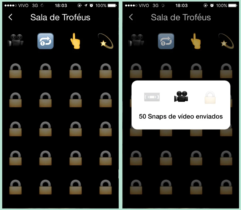 Quais são e como liberar os troféus no Snapchat 14 quais são e como liberar os troféus do snapchat