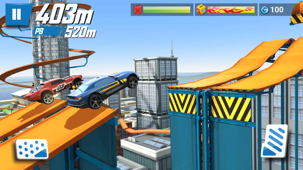 Os melhores jogos de CORRIDA para Android - 2017 4 Hot Wheels: Race Off