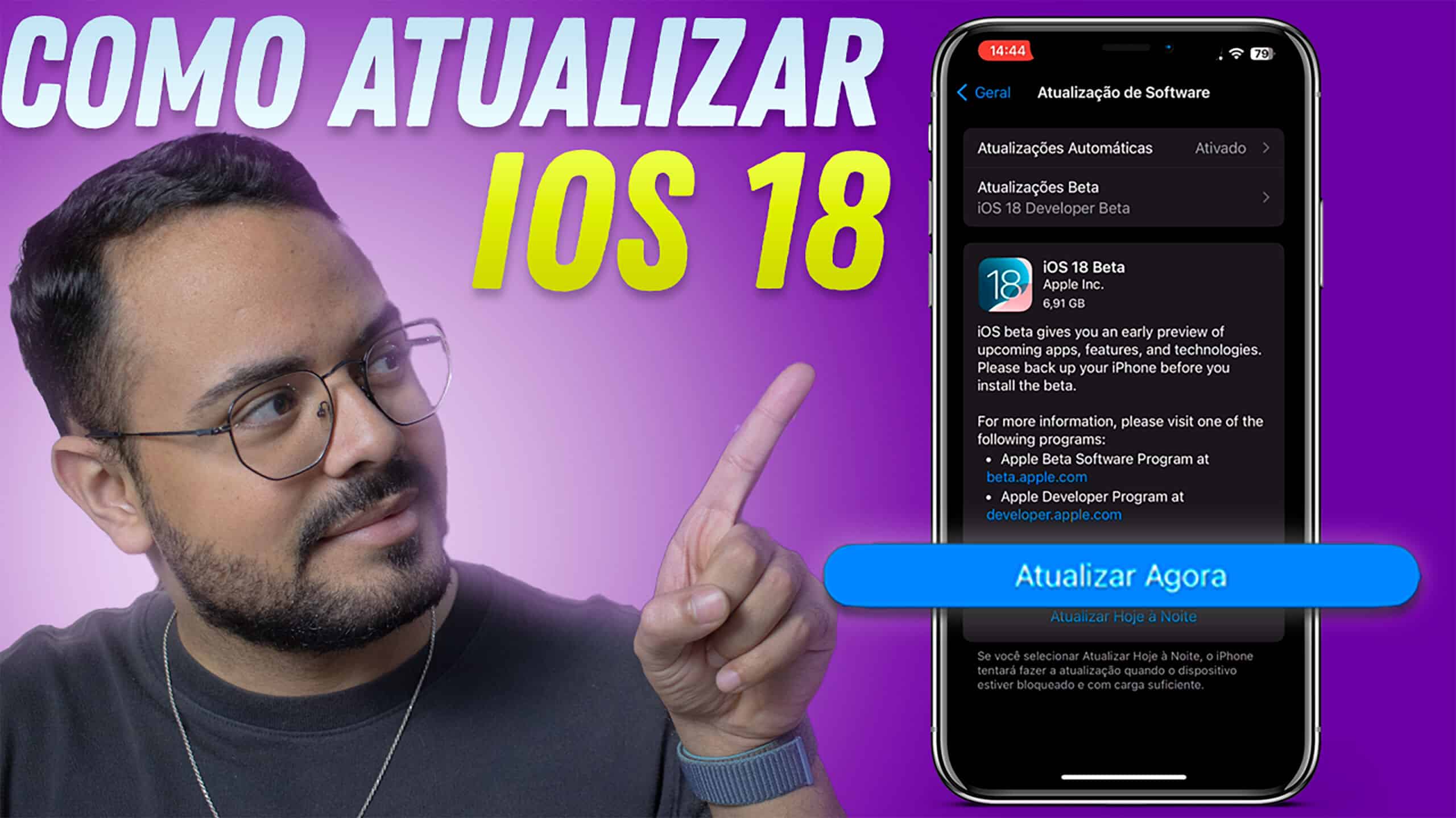 how to update to ios 18
