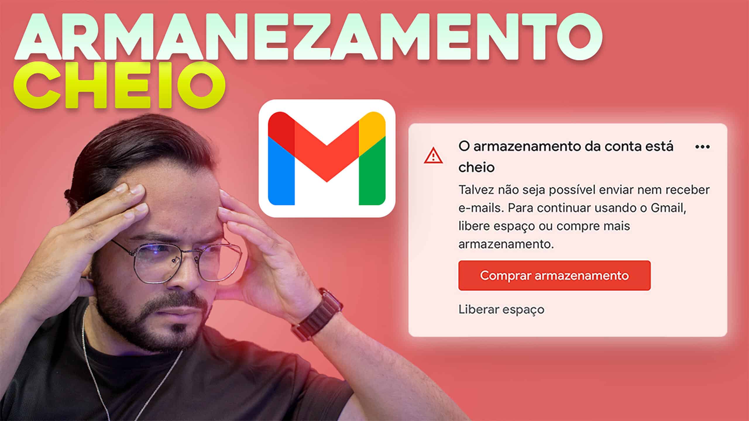 como liberar espaço no gmail - armanezamento cheio