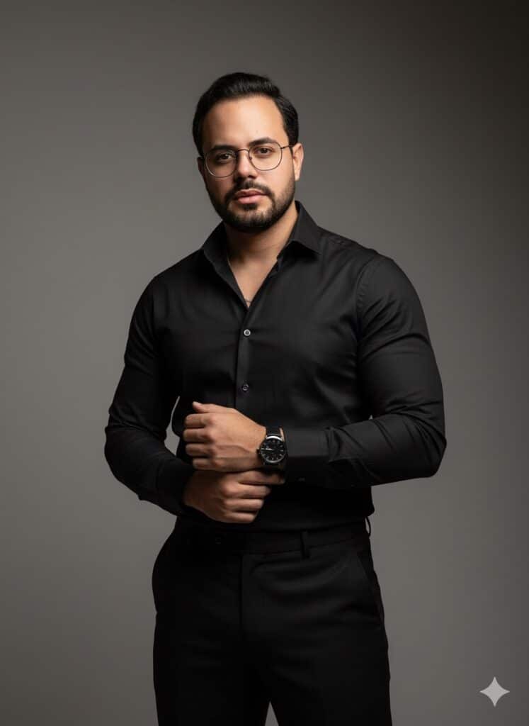 Ensaio profissional com IA no Gemini - Prompt masculino 3 Ensaio profissional com IA no Gemini - Prompt masculino 3