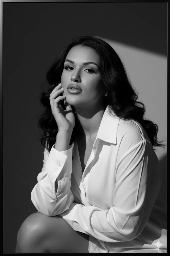 Prompt foto profissional para perfil feminino - Gemini IA 2