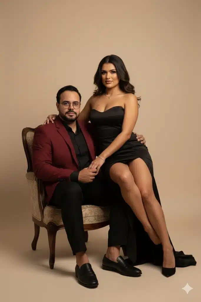 Como fazer trend de foto de casal com IA no Gemini - Prompt casal 1