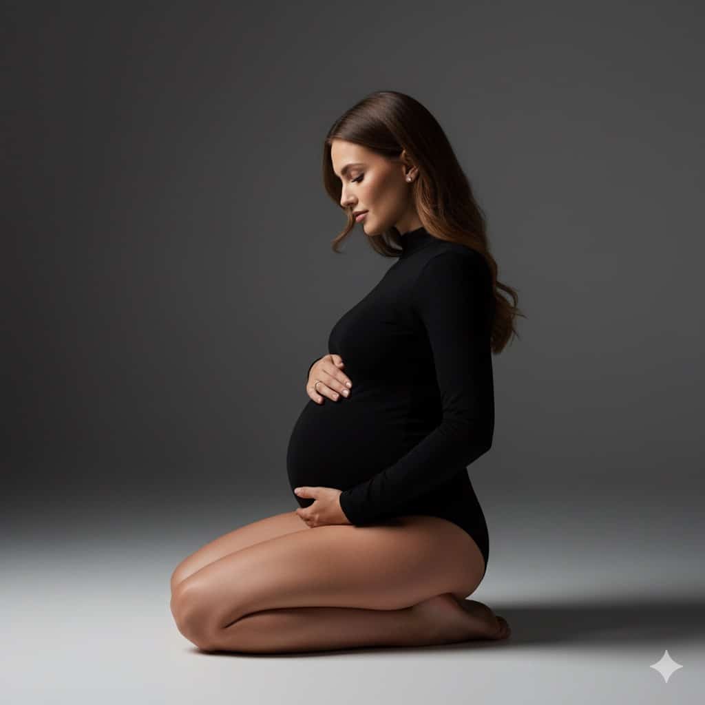 Como fazer trend de foto de gestante com IA no Gemini – Prompt Gravidez 6 prompt gestante gemini 6