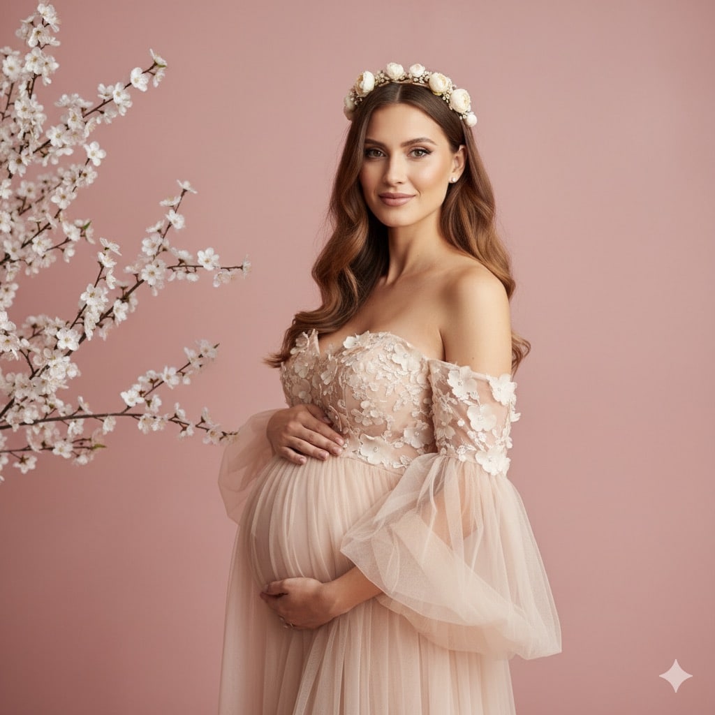 Como fazer trend de foto de gestante com IA no Gemini – Prompt Gravidez 3 prompt gestante gemini 3