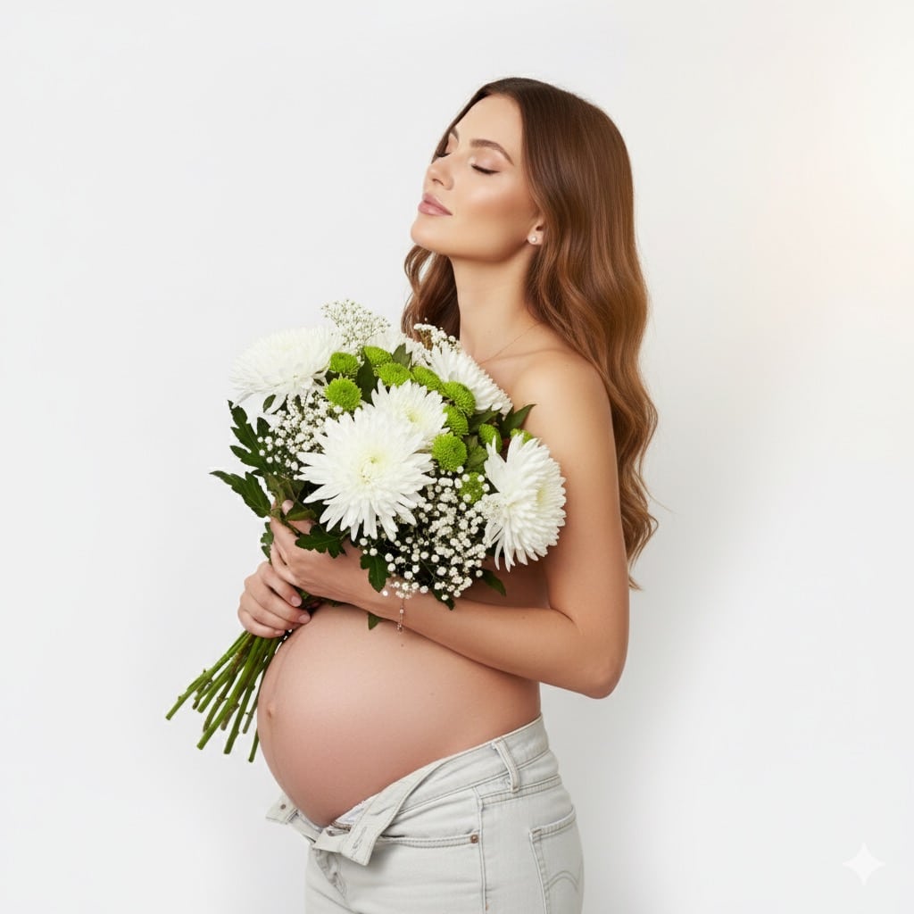 Como fazer trend de foto de gestante com IA no Gemini – Prompt Gravidez 4 prompt gestante gemini 4