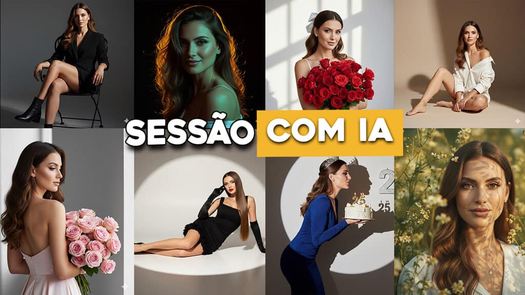 Como fazer sessão de foto profissional com a IA no Gemini - Ensaio Feminino 7 como fazer sessão de foto profissional prompt feminino gemini ia
