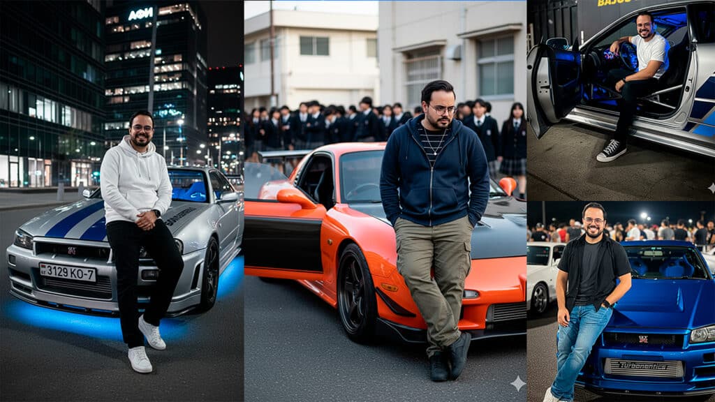 Início 23 Como Criar FOTO PROFISSIONAL Masculina Velozes e Furiosos - Prompt Masculino