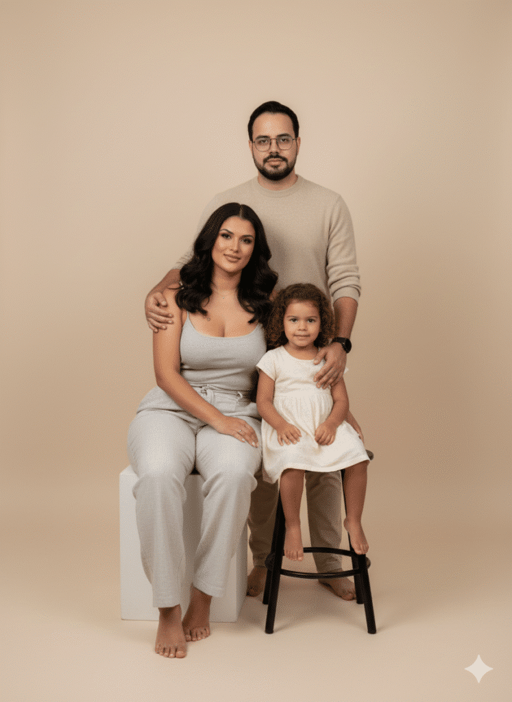 Como fazer a trend da foto profissional família no Gemini – Prompt com Família (Texto para Copiar) 2 Como fazer a trend da foto profissional família no Gemini – Prompt com Família (Texto para Copiar) 2