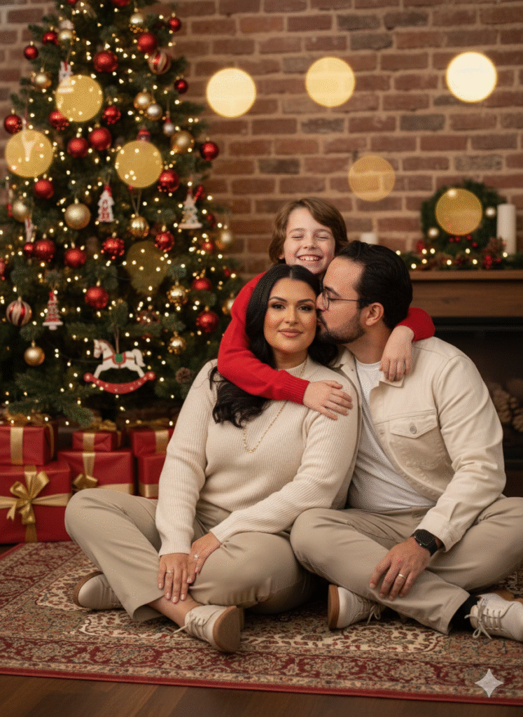 Tutorial Gemini: Como Criar Sua FOTO de Natal em Família com IA (Prompt/Texto para Copiar) 3 Tutorial Gemini: Como Criar Sua FOTO de Natal em Família com IA (Prompt/Texto para Copiar) 3