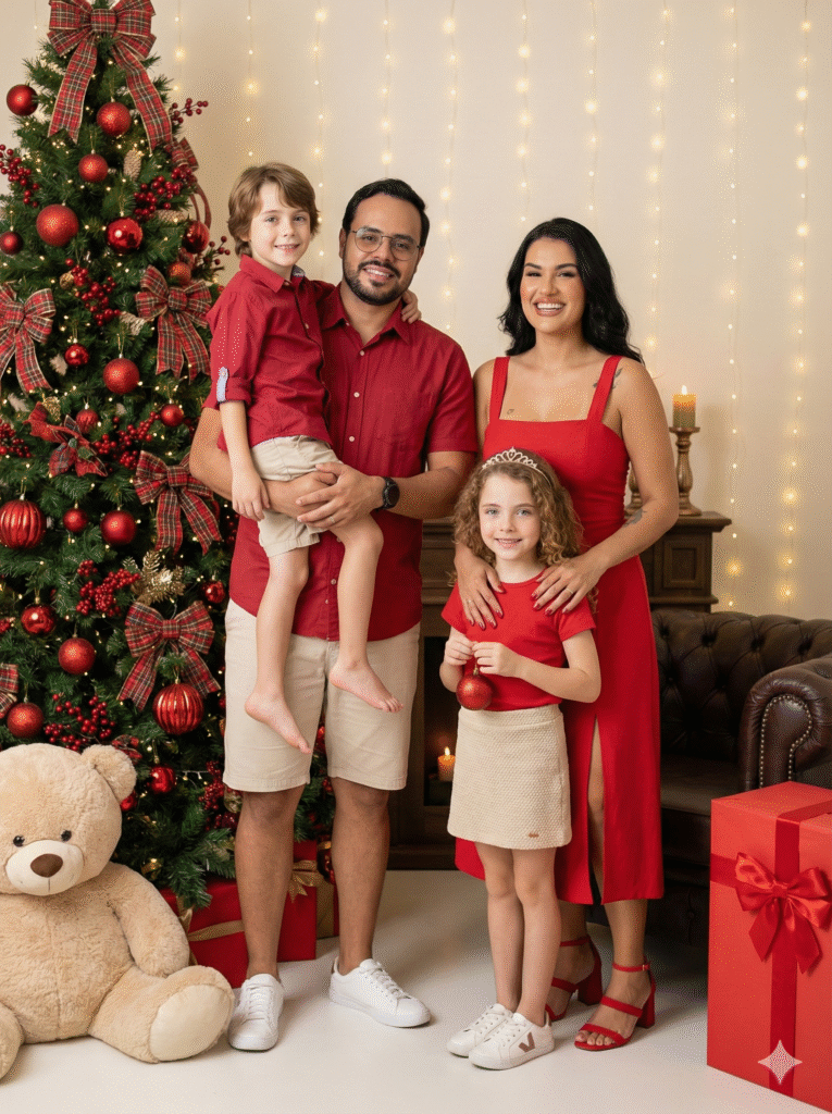 Tutorial Gemini: Como Criar Sua FOTO de Natal em Família com IA (Prompt/Texto para Copiar) #2 3 Tutorial Gemini: Como Criar Sua FOTO de Natal em Família com IA (Prompt/Texto para Copiar) #2 3