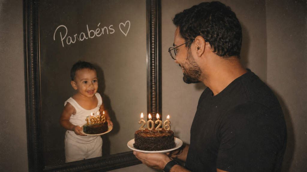 Trend Como Criar o Encontro com a Sua Versão Criança no Espelho 🎂🪞 1